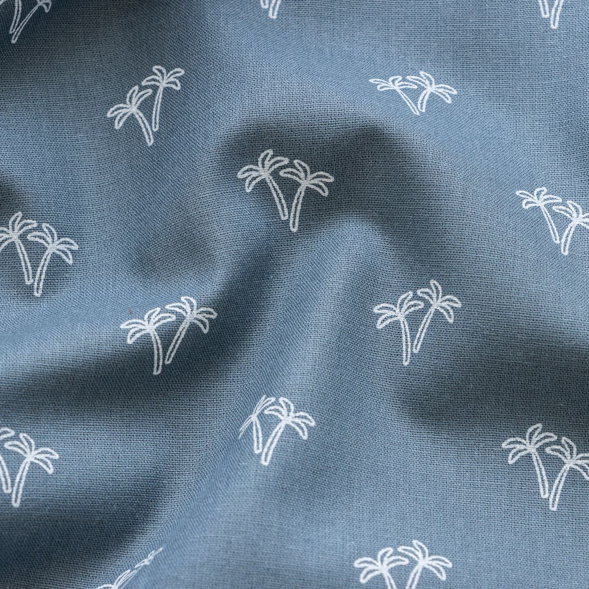 Webware Baumwolle Popeline - Palmen