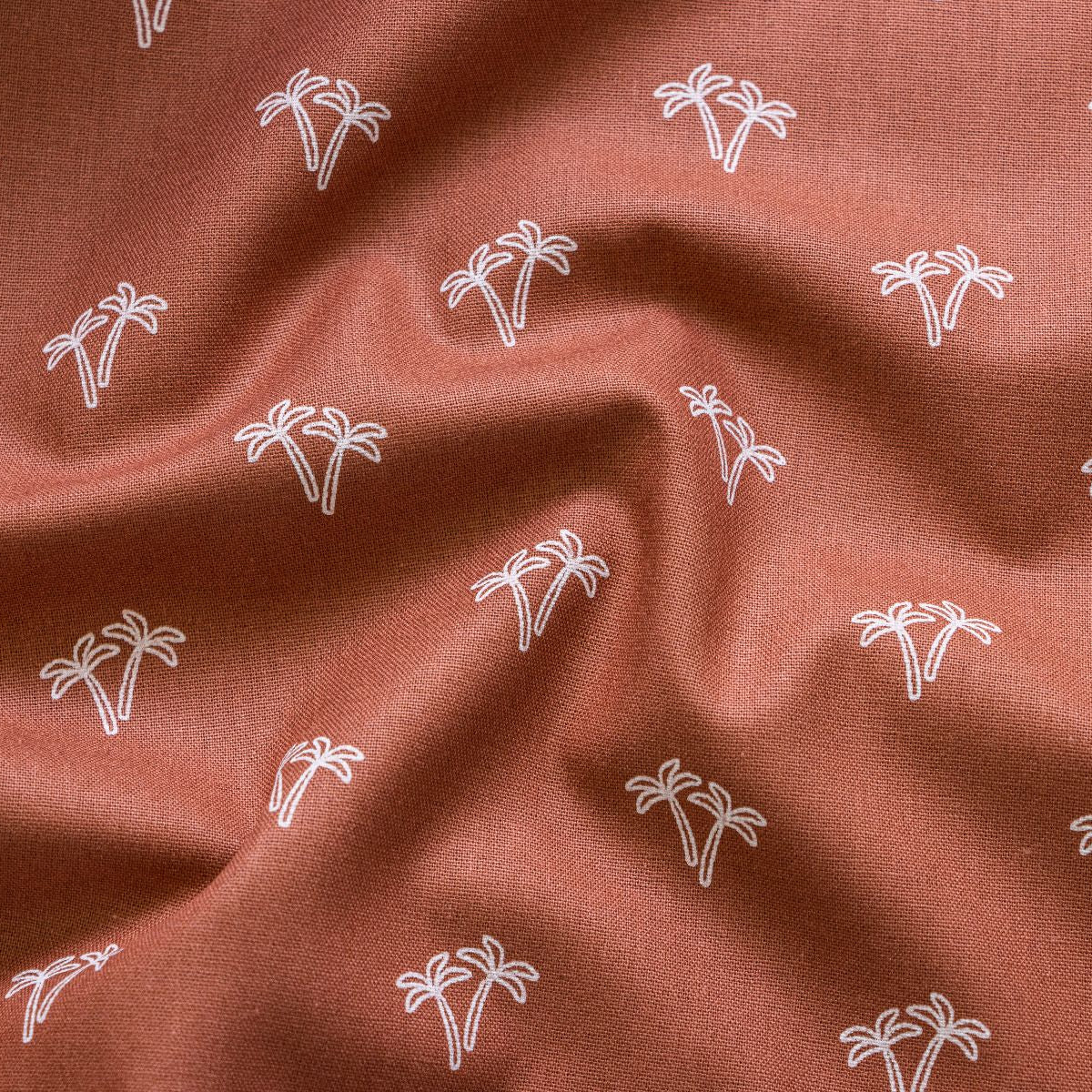 Webware Baumwolle Popeline - Palmen