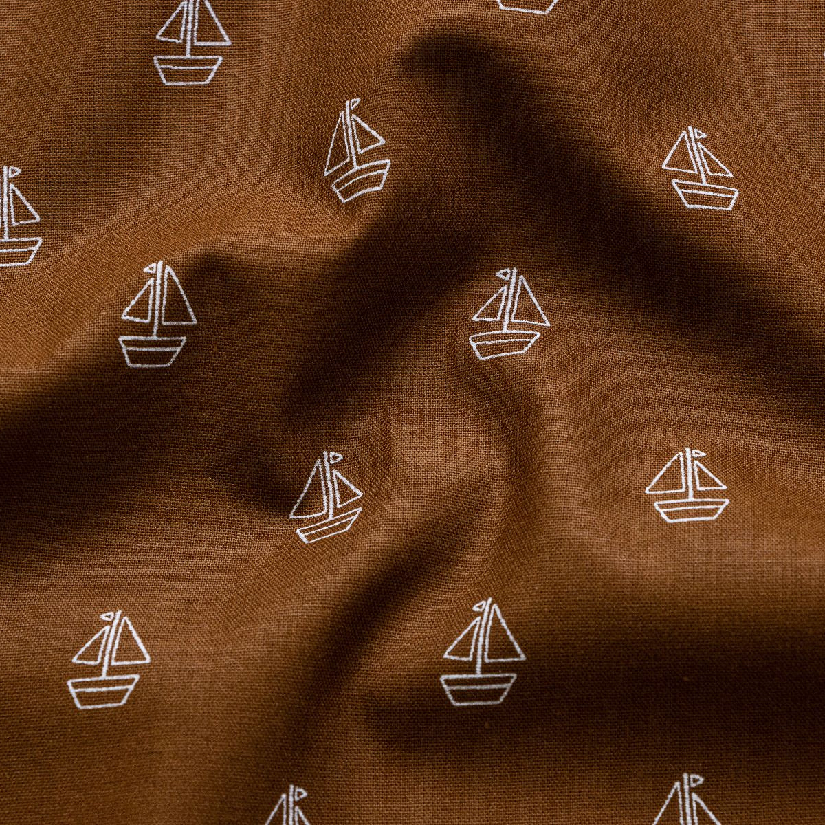 Webware Baumwolle Popeline - Segelboote