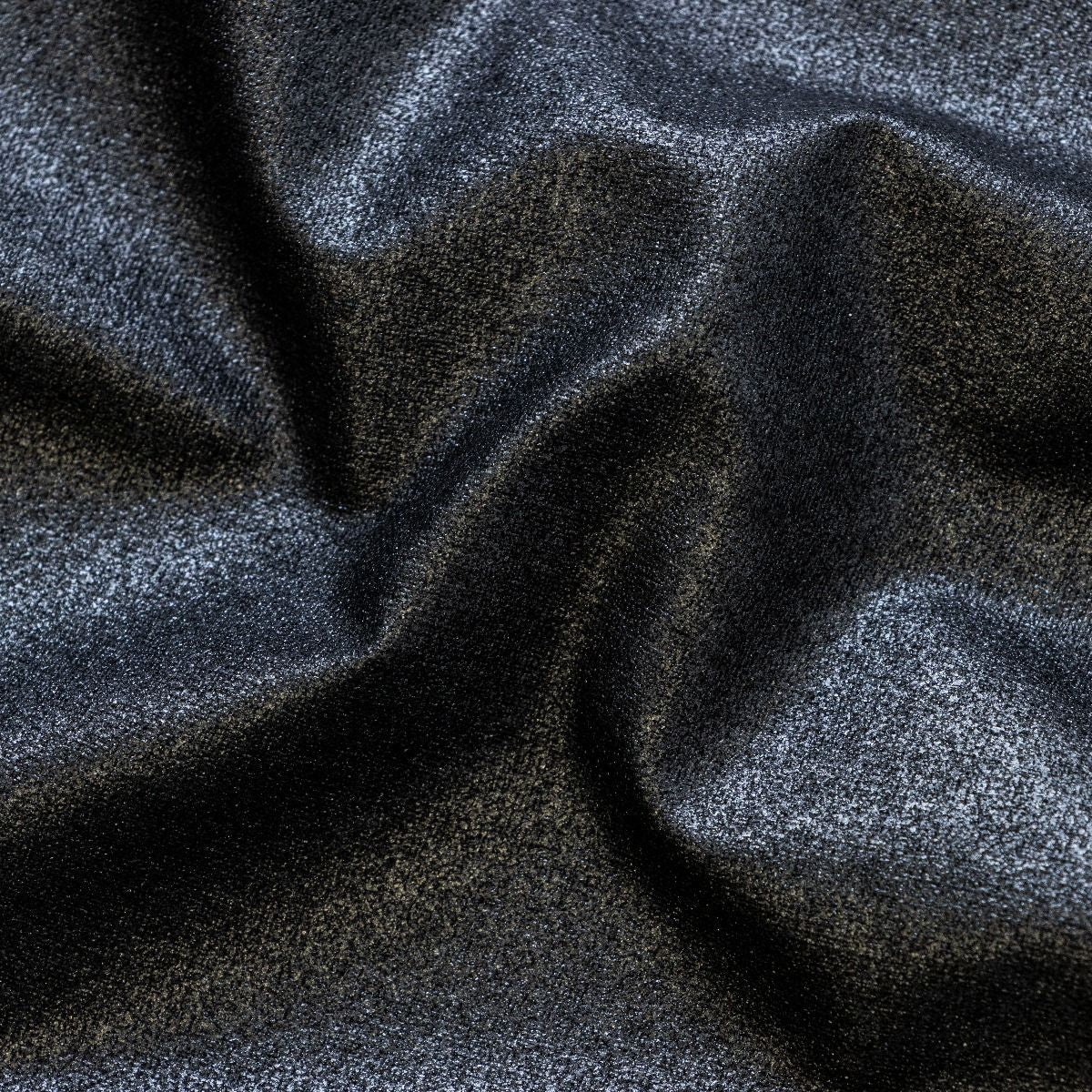 Beschichtete Webware Baumwolle mit Glitzer - uni