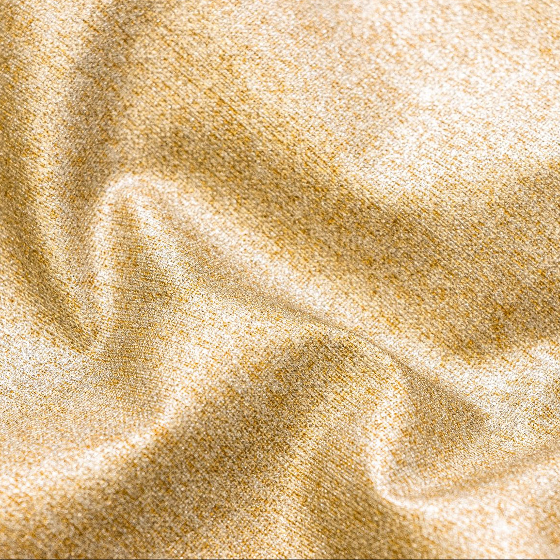 Beschichtete Webware Baumwolle mit Glitzer - uni