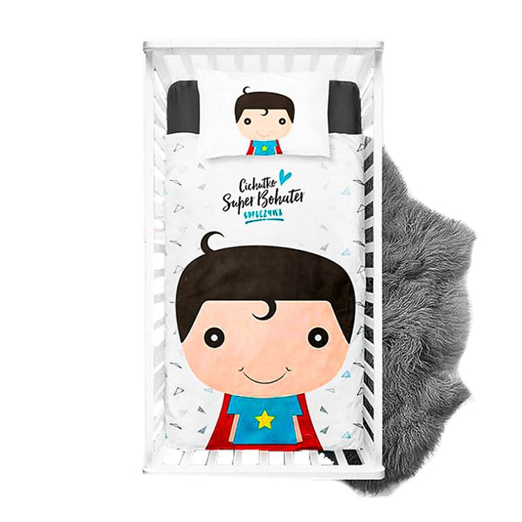 Webware Baumwolle Panel 75cm x 100cm Superheld