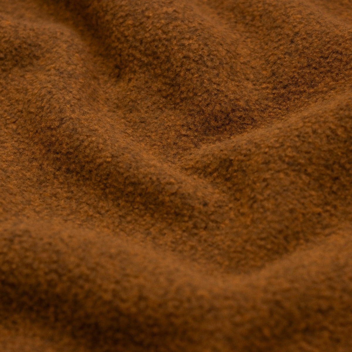 Sport-Fleece - uni meliert orange