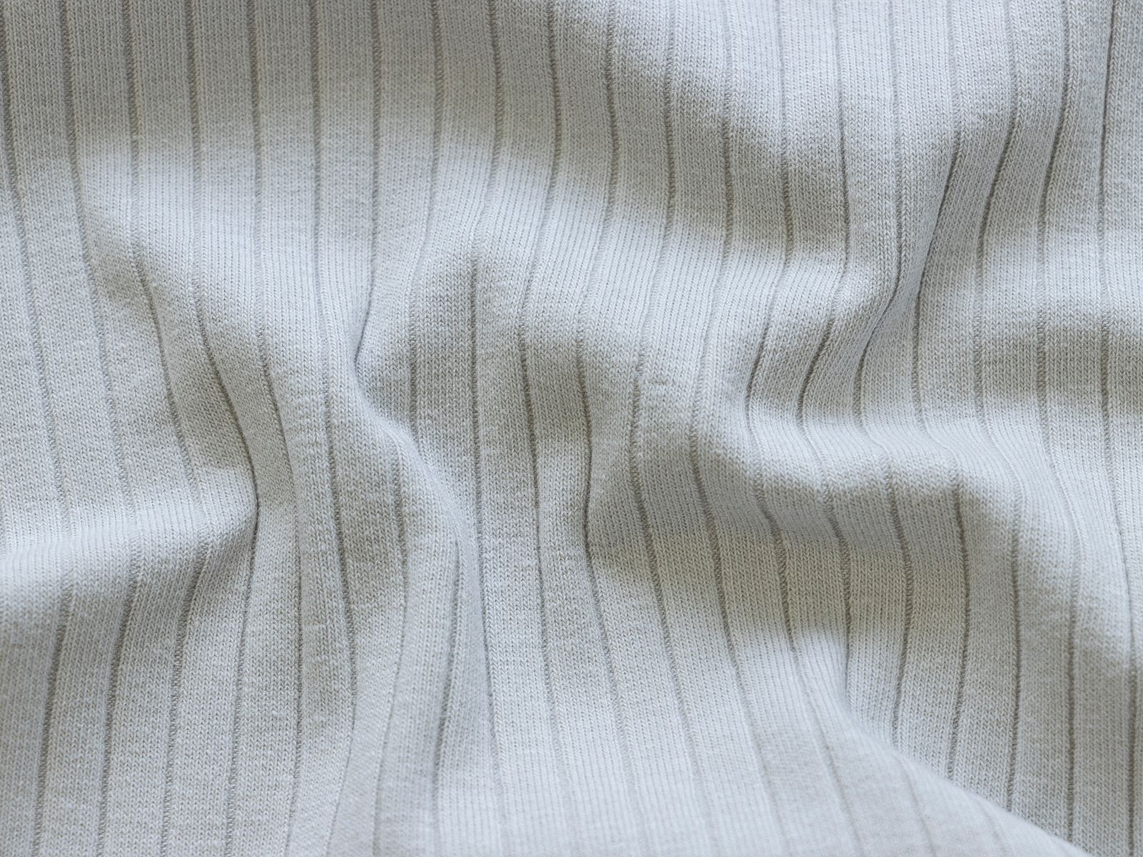 Ripp Jersey Stoff – breite Rippen