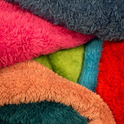 Wellnessfleece Teddy Zottel Doubleface - uni