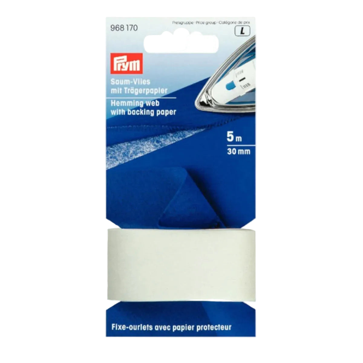 Prym Saum- Vlies - weiß