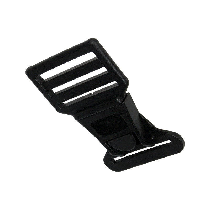 Steckschnalle ca. 40 mm - schwarz
