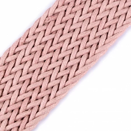 Gurtband geflochten 40 mm - uni