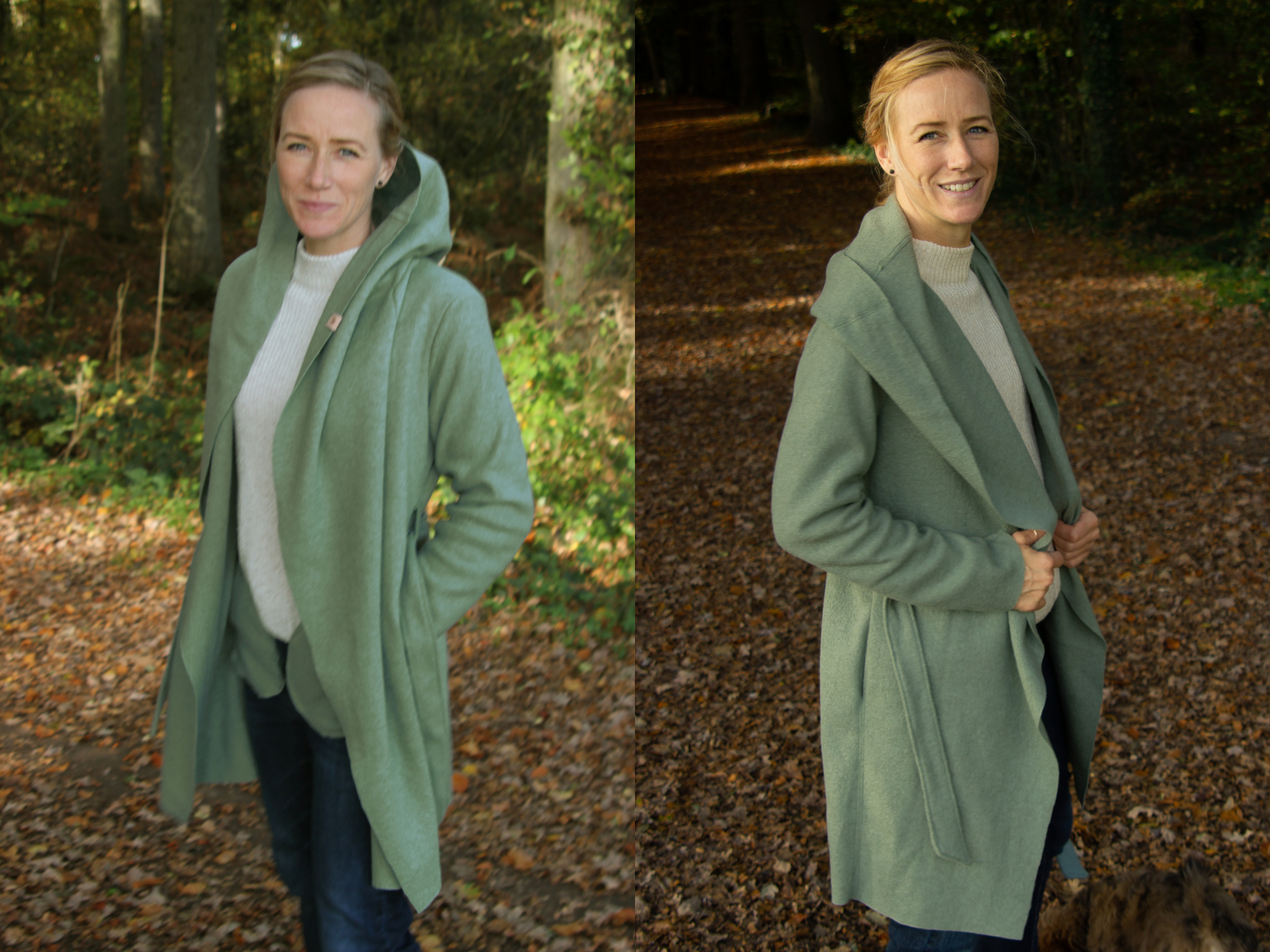 Wollwalk Stoff Merino Wolle - uni