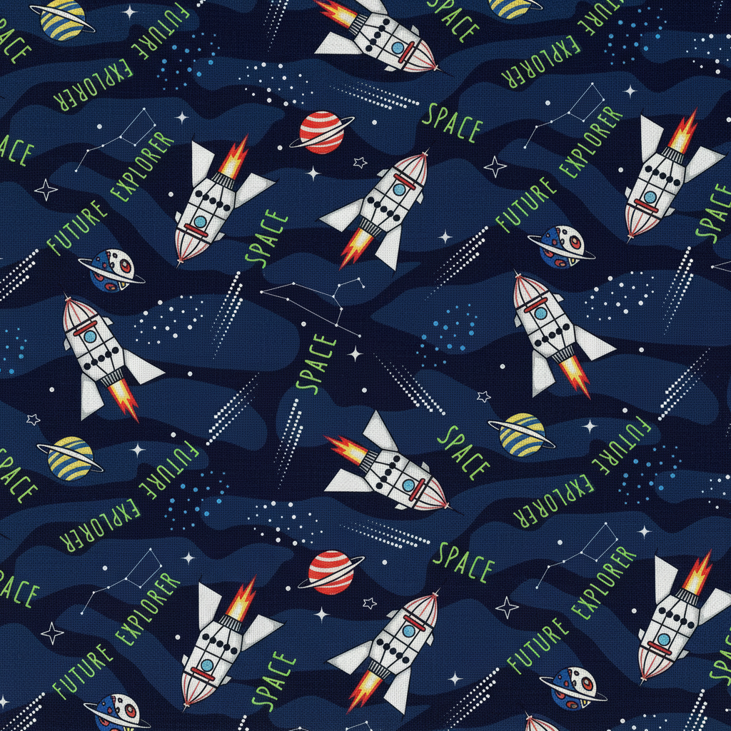 Space Stoff – flach