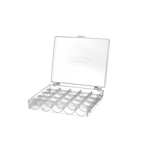 Spulenbox zum Stapeln für 25 Spulen
