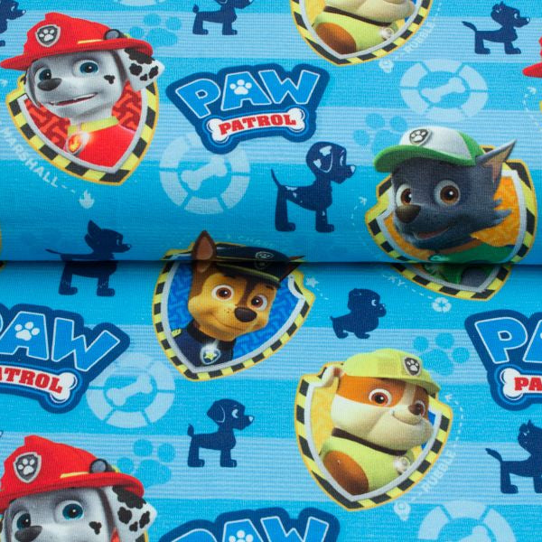 Jersey Swafing "Paw Patrol" Hundeabzeichen mittelblau