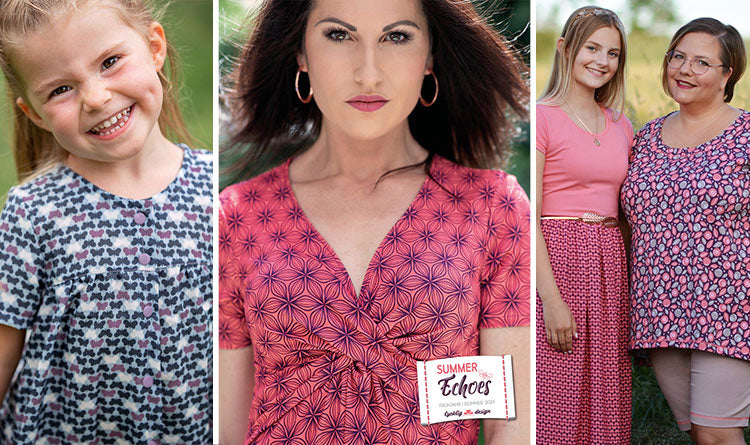 Webware Viskose Butterflies by lycklig design - Schmetterlinge