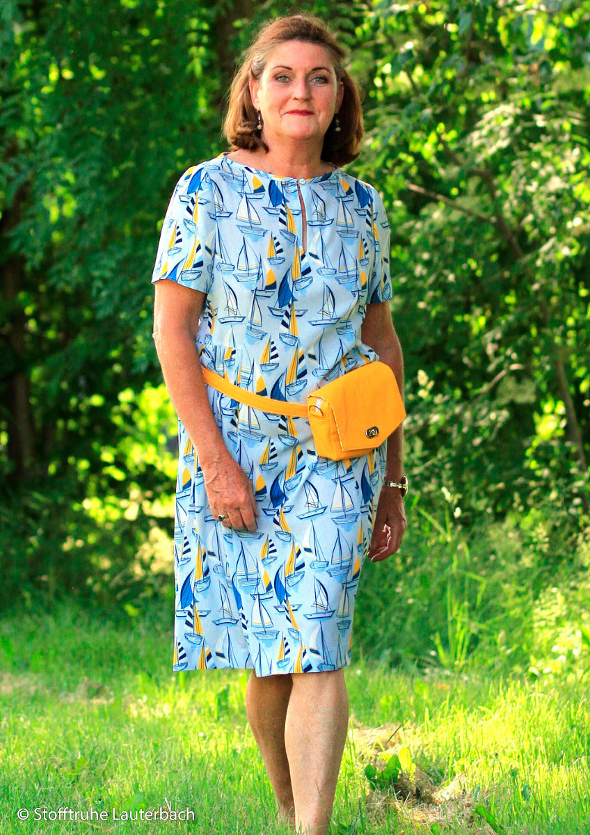 Kunstleder Swafing Beatrice Coupon ca. 50 cm x 70 cm - Flechtmuster