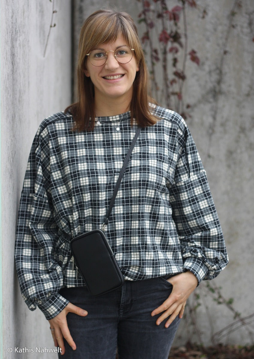 Sweat French Terry Swafing Sweet Bears - Karomuster - ocker