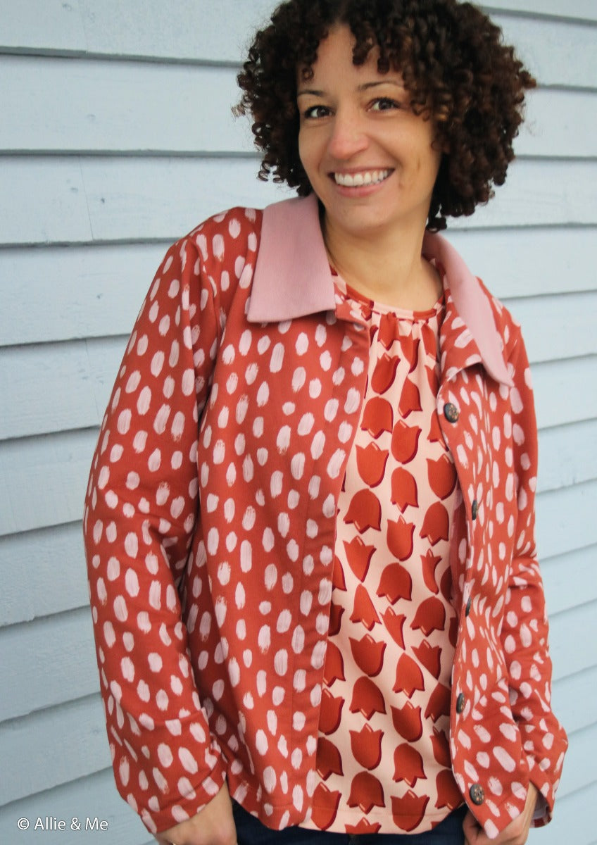 Webware Viskose Swafing #lovelyfavs Glowing Retro Tulip by Cherry Picking - 3D Tulpen