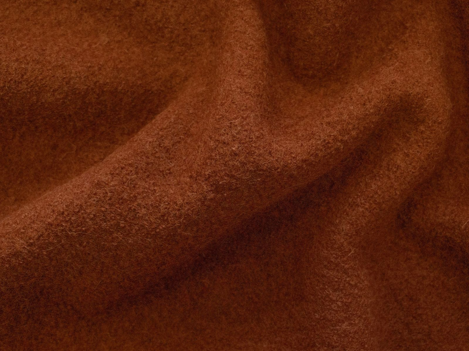 Wollwalk Stoff Naomi gekochte Wolle - uni