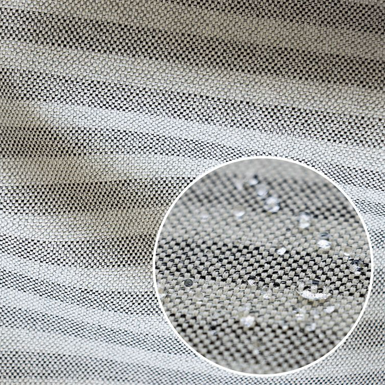 Outdoorstoff teflonbeschichtet - Streifen