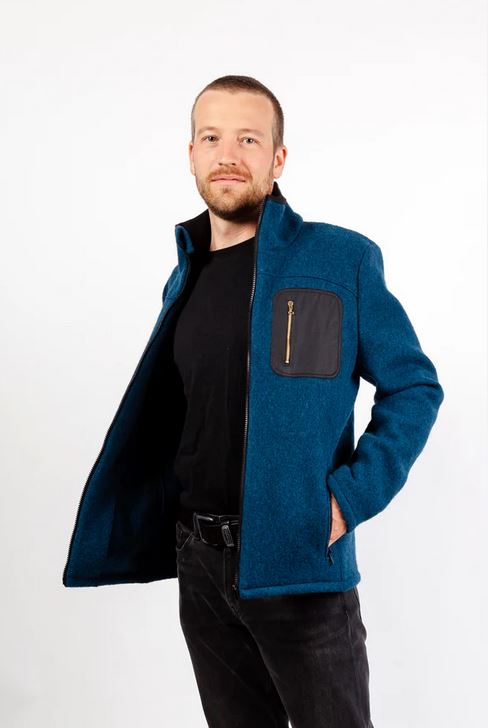 Papierschnittmuster Männerjacke Tom