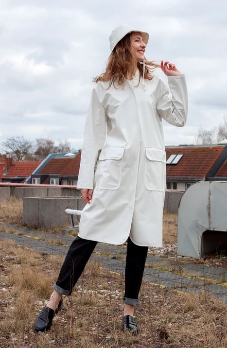 Papierschnittmuster Mantel Undine