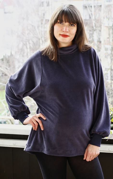 Papierschnittmuster Pulli Veronika