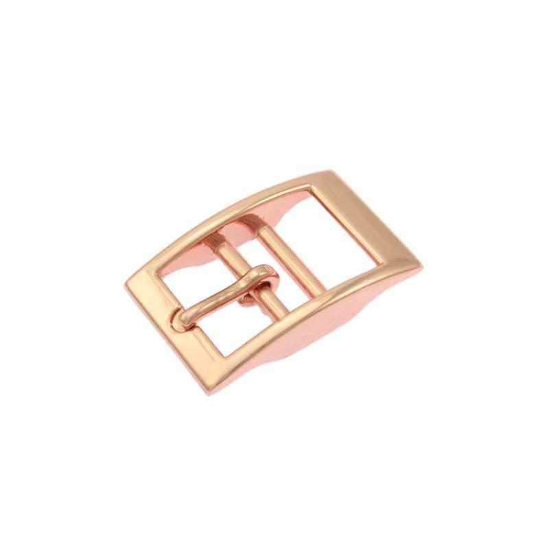 Doppelsteg-Schnalle Metall 1 Stück - roségold