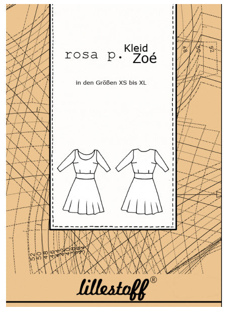 lillestoff Papierschnittmuster - Kleid "Zoe"
