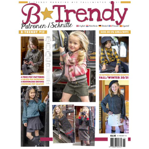 B Trendy NR 15 Herbst Winter 2020 2021 Schnittmuster Zeitschrift fur Kinder