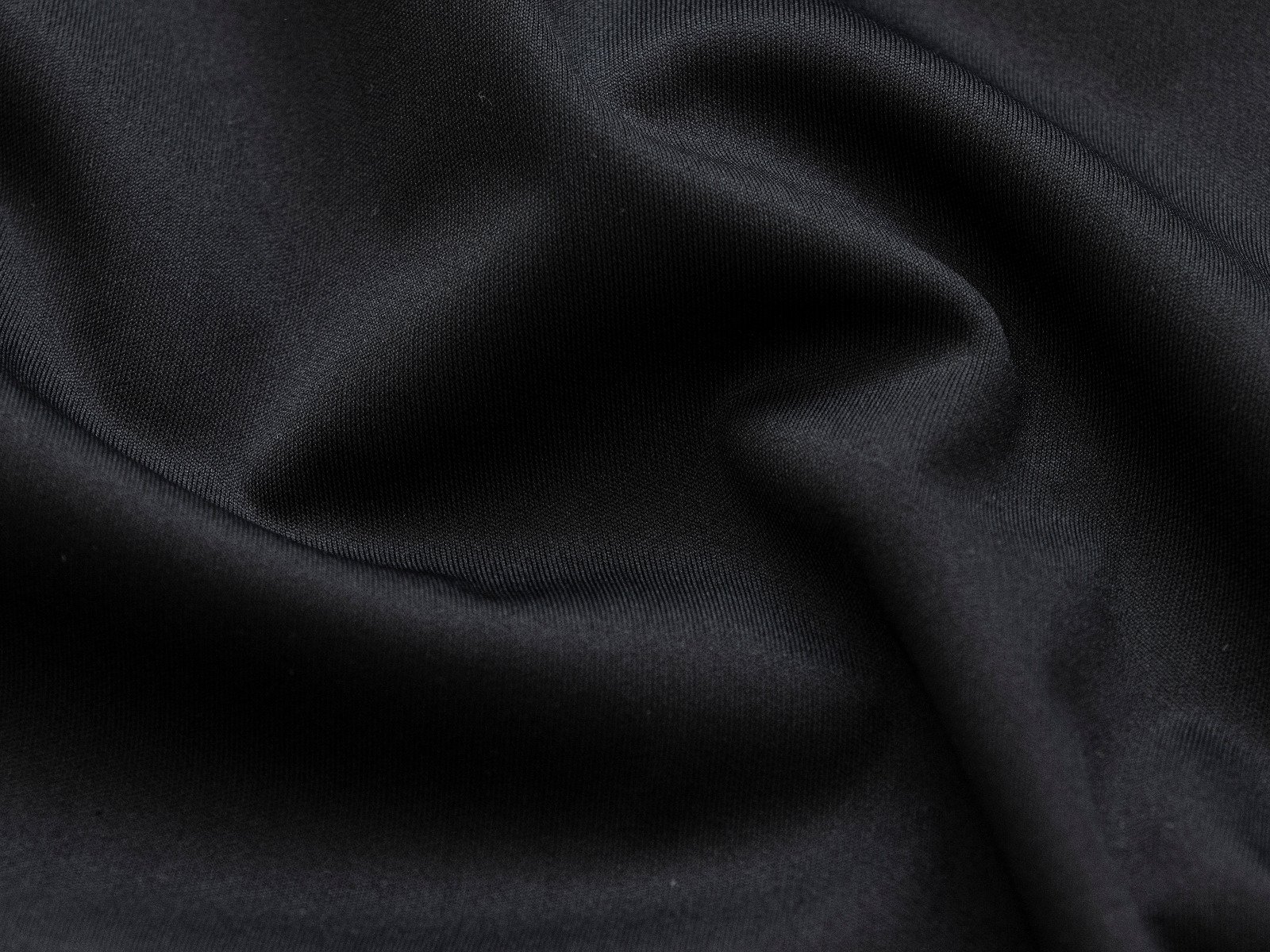 Jackenstoff NANO Soft- Sommershell Swafing Kasper - uni schwarz