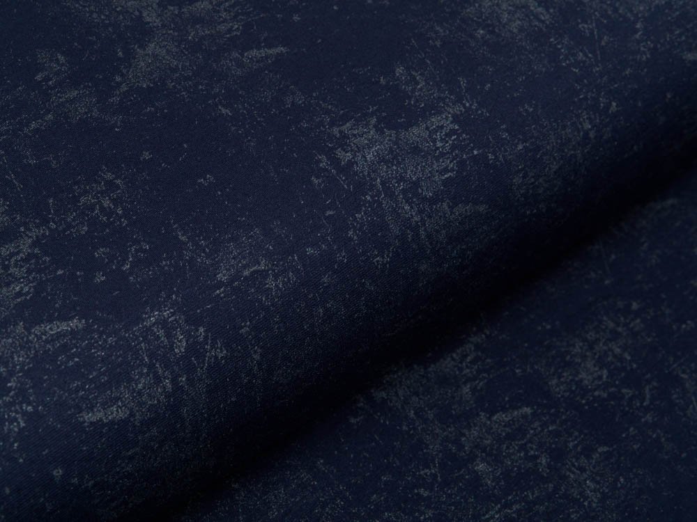 Verzorgen Meander beneden Jersey Viskose Punta Di Roma - Jeansoptik - uni denim/blau