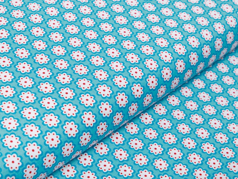 Baumwollstoff Tropfen pink Julia Swafing