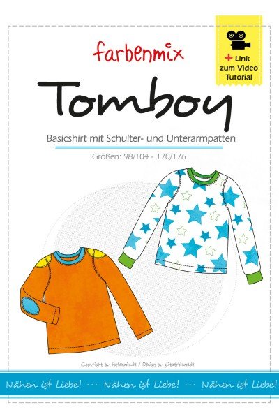 Schnittmuster Kostenlos Mädchenshirt / Nahanleitung Mit ...