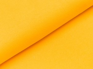 Glattes Bündchen im Schlauch Heike Swafing 100 breit gelb