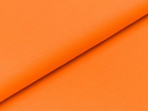 Glattes Bündchen im Schlauch Heike Swafing 100 breit orange
