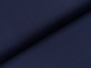 Modal-Jersey - uni nachtblau