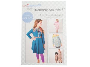 Papier-Schnittmuster Lenipepunkt - Kleid/Shirt "Partykleidchen" - Mädchen