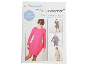 Papier-Schnittmuster Lenipepunkt - Kleid "Kantigkleidchen" - Mädchen