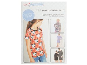 Papier-Schnittmuster Lenipepunkt - Kleid/Shirt "Basickleidchen" - Mädchen