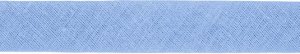 Hochwertiges Schrägband Baumwolle gefalzt 20 mm - uni blau