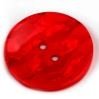 Kunststoff-Knopf Größe 60" - Perlmutt Effekt  - rot