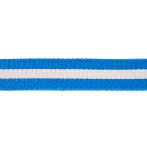 Gurtband ca. 40 mm - Streifen - royalblau