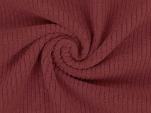 Cord Stretch Washed - 2 mm Breite Rippen - uni bordeaux