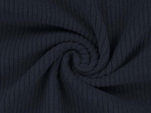 Cord Stretch Washed - 2 mm Breite Rippen - uni marine