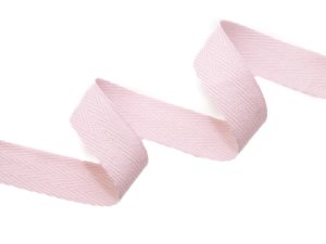 Twillband Baumwollköperband ca. 20 mm - uni rosa