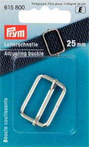 Prym Leiterschnalle Metall 25mm - silberfarben