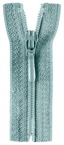 Reißverschluss Opti S40 Tropfen nicht-teilbar 25 cm - helles blau