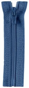Reißverschluss Opti S40 Fulda nicht-teilbar 20 cm - jeansblau