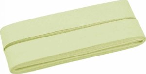 Hochwertiges Schrägband Baumwolle gefalzt 20 mm - 5 Meter Coupon - uni pastell mint