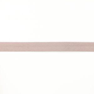Einfassband Musselin Baumwolle gefalzt 20 mm - uni puderrosa