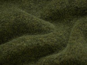 Hochwertiger Fleece Melange Hilco - meliert olive